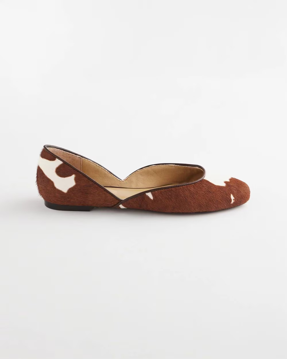 Sophie Pony Haircalf Leather Flats | Chico's