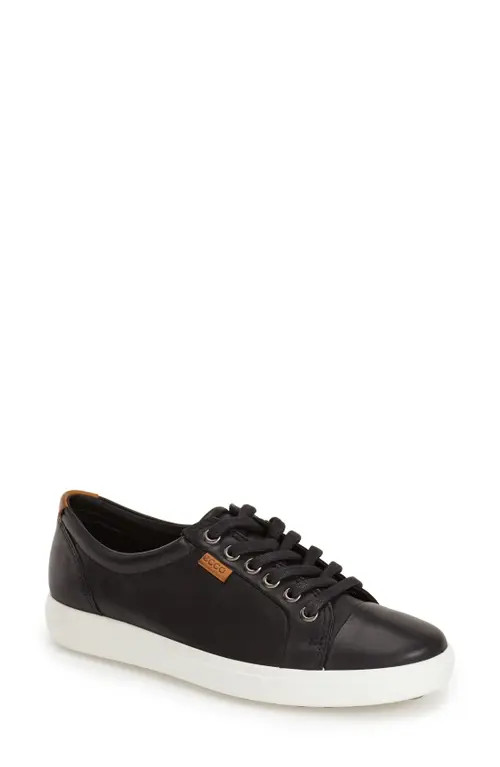 ECCO Soft 7 Sneaker in Black at Nordstrom, Size 6-6.5Us | Nordstrom