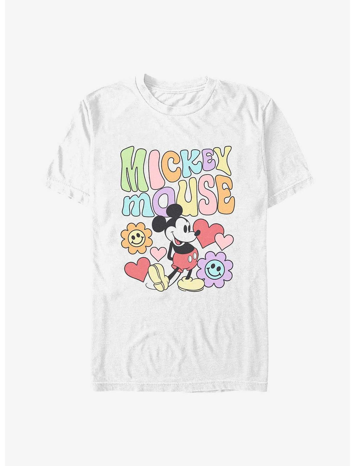 Disney Mickey Mouse 70's Style Mickey Mouse T-Shirt | Hot Topic | Hot Topic