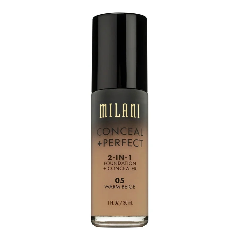 Milani Conceal + Perfect 2-in-1 Foundation + Concealer, Warm Beige | Walmart (US)