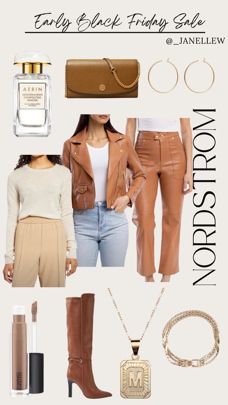 These leather pants are on sale starting at $48!! 

•Follow for more holiday sales!!•

#leather #nordstrom #nordstromsale 

#LTKCyberweek #LTKstyletip #LTKHoliday