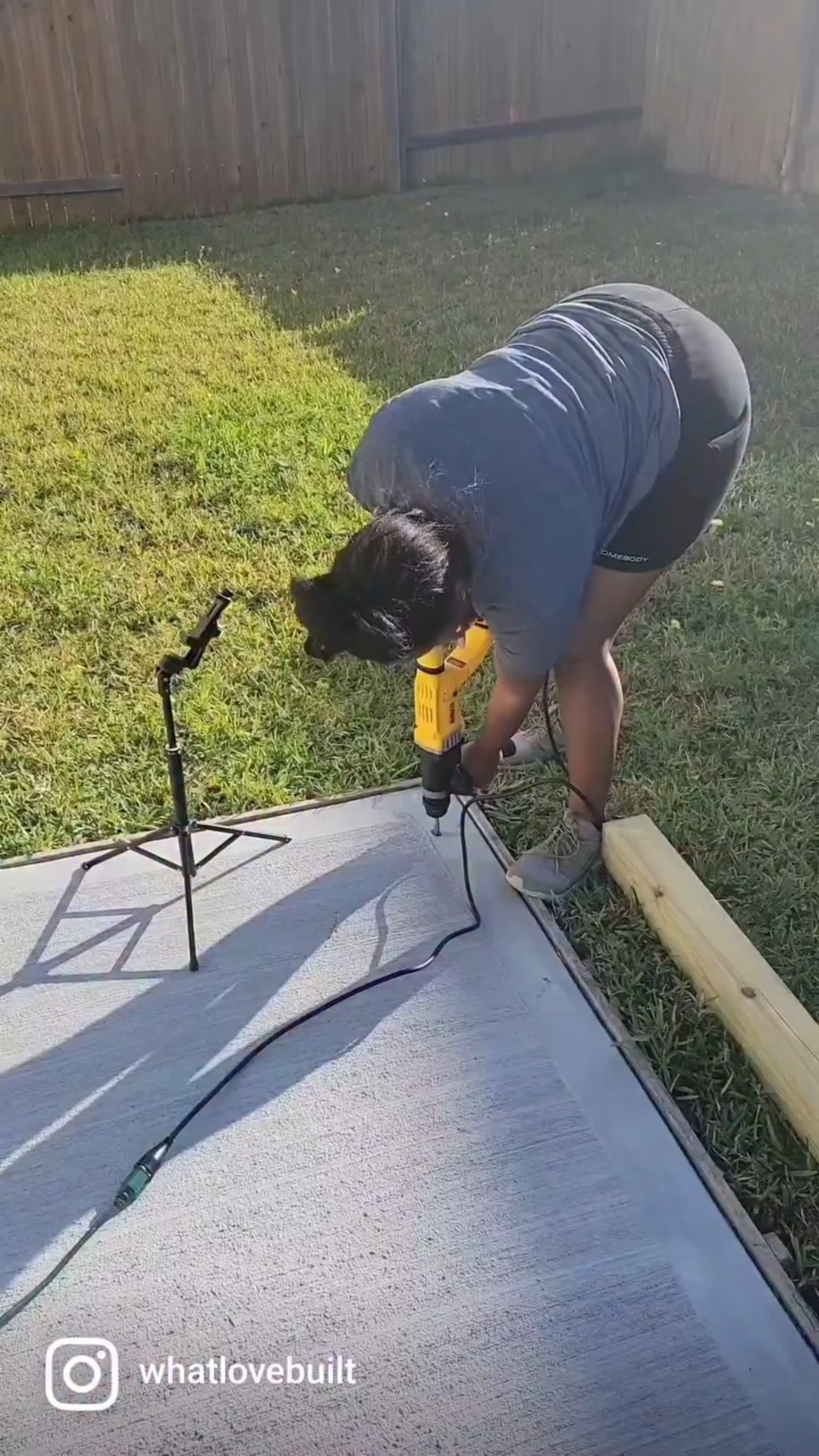 When she's a veteran too! This cadence lived in my head doing this build! Happy veterans day to all my fellow soldiers!
.
My willingness to take on hard things may have been instilled by mom, the military definitely fostered it and showed me I can achieve heights that I never even imagined!! 
.
#veteransday #beforeandafter #beforeandafterdiy #diyinspo #veteran #army #hooah #lowescam #diy  #patio #army