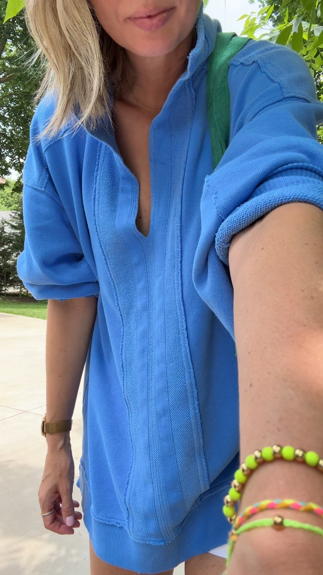 anyone else not worn biker shorts in about twenty years? me either! BUT this sweatshirt cried out for them… and i love them together! if you want to support my small biz, drop any comment for links. if you’re just here for the info…

sweatshirt (small): @aerie
biker shorts (medium): @amazonfashion 
bag: @freepeople 
sneaks @puma 



@houseofmagpye - let’s elevate your everyday looks! 💫


summer style, mom uniform, casual style, weekend style, aerie store, running errands, comfy clothes, elevated casual style. 


#effortlessstyle #styleover40 #affordablefashion #relatable #instastyle #aeriereal #aerie #summerstyles #casualoutfits #easystyle

#LTKFindsUnder50 #LTKSummerEdit #LTKActive