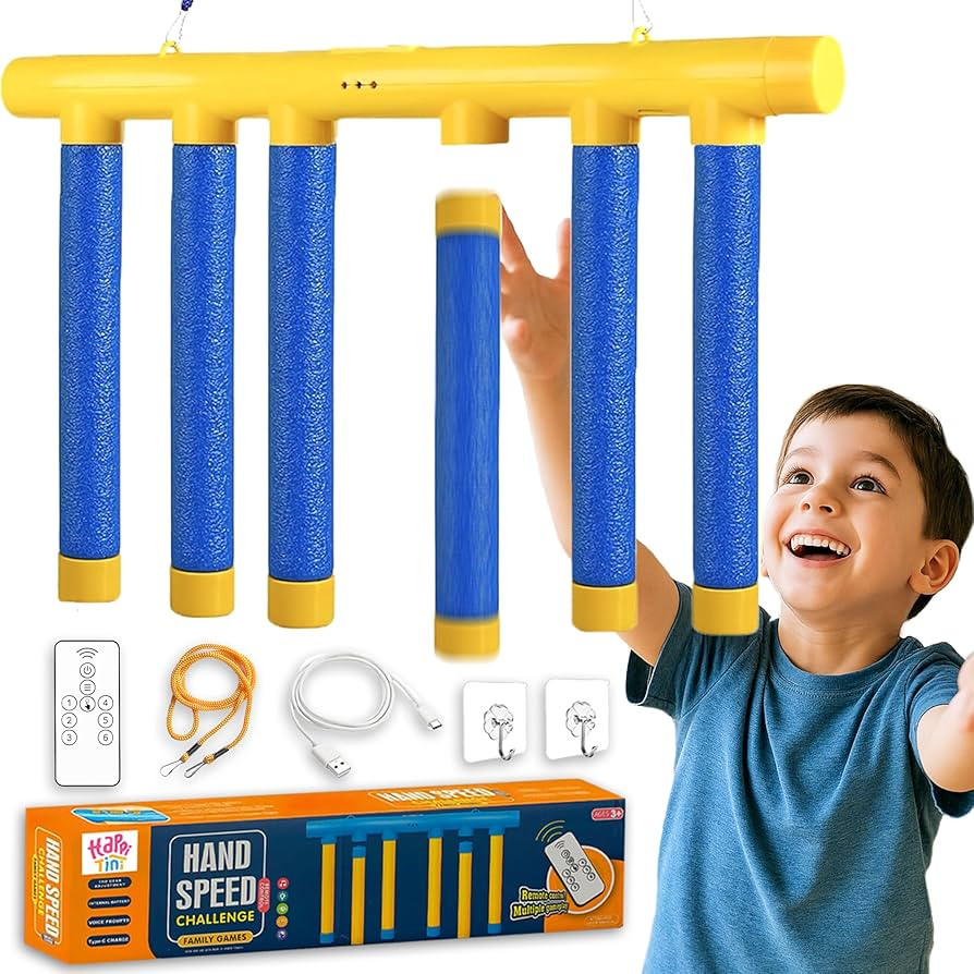 Reflex Sticks Game, Drop Sticks Challenge Game for Kids, Hand Eye Coordination Training Equipment... | Amazon (US)