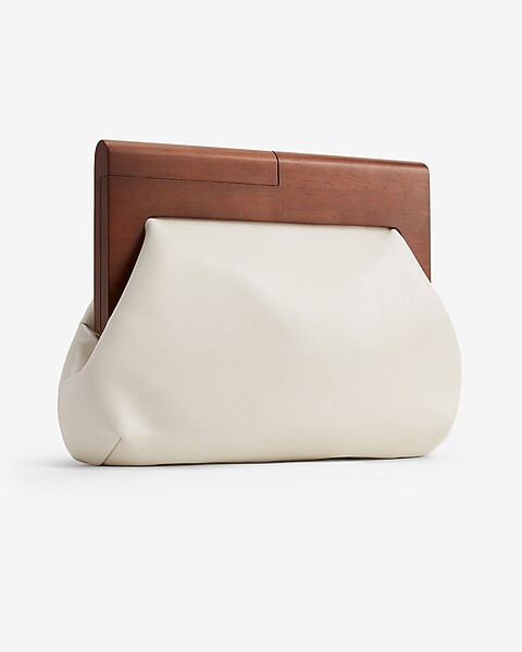 Shiraleah Wood Handle Clutch | Express