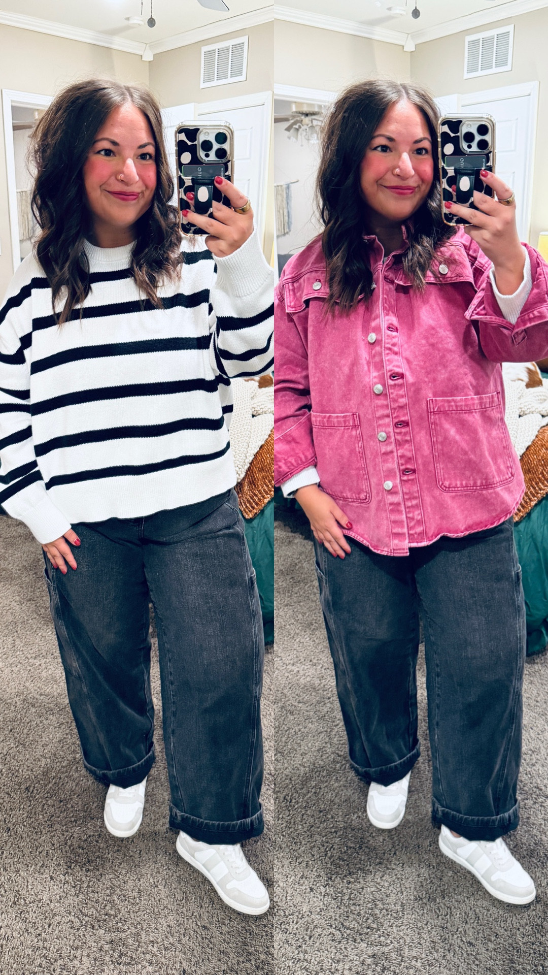 This Walmart outfit proves cute doesn’t have to be expensive 🙌 comfy, versatile, and budget-friendly.

sneakers: sold out, but linking similar options below!
jeans: fit true to size // wearing a 14
sweater: fits small // wearing an XL (fits like a large)
denim jacket: fits true to size // wearing a large 

 

#LTKValentine #LTKSeasonal #LTKMidsize