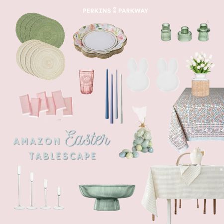Shop the tablescape I’ll be setting up to host family and friends this Easter! It screams Amazon spring home decor refresh and I’m so excited about it! #ad #amazonfinds #amazonhome #eastertablescape #easter #springrefresh #springdecor #homedecor

#LTKhome #LTKSeasonal #LTKfamily