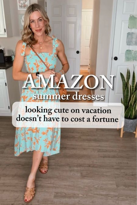 ⭐️RESORT WEAR - UNDER $50!⭐️

*BONUS* these dresses all have additional savings available now (you just need to check the box when you order!)  

These dresses are making me want to book a tropical vacation! These styes are so flattering and I love these fun colors!

#amazonfashion #founditonamazon #amazondress #vacationdress #pinterestoutfit #vacationstyle

Amazon Finds | Amazon Haul | Amazon Tryon | Jumpsuit | Amazon Favorites | Style Over 40 | Style Reels | Resort Wear | Vacation Outfits | Maxi Dress