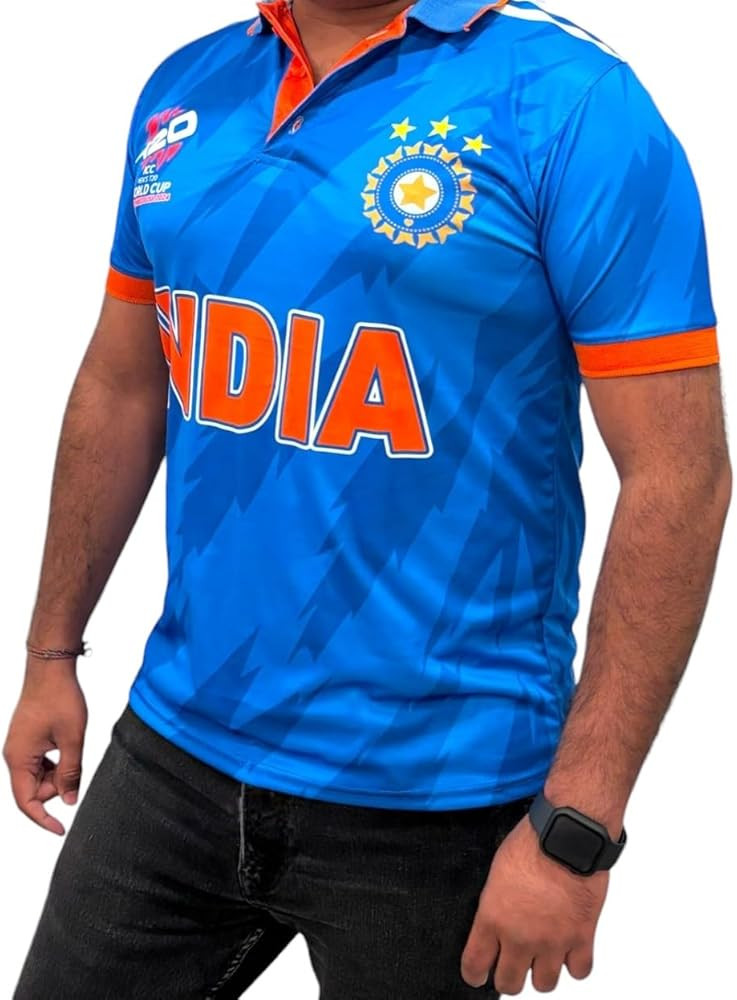 India Cricket Jersey T20 Worldcup 2024 | Amazon (US)