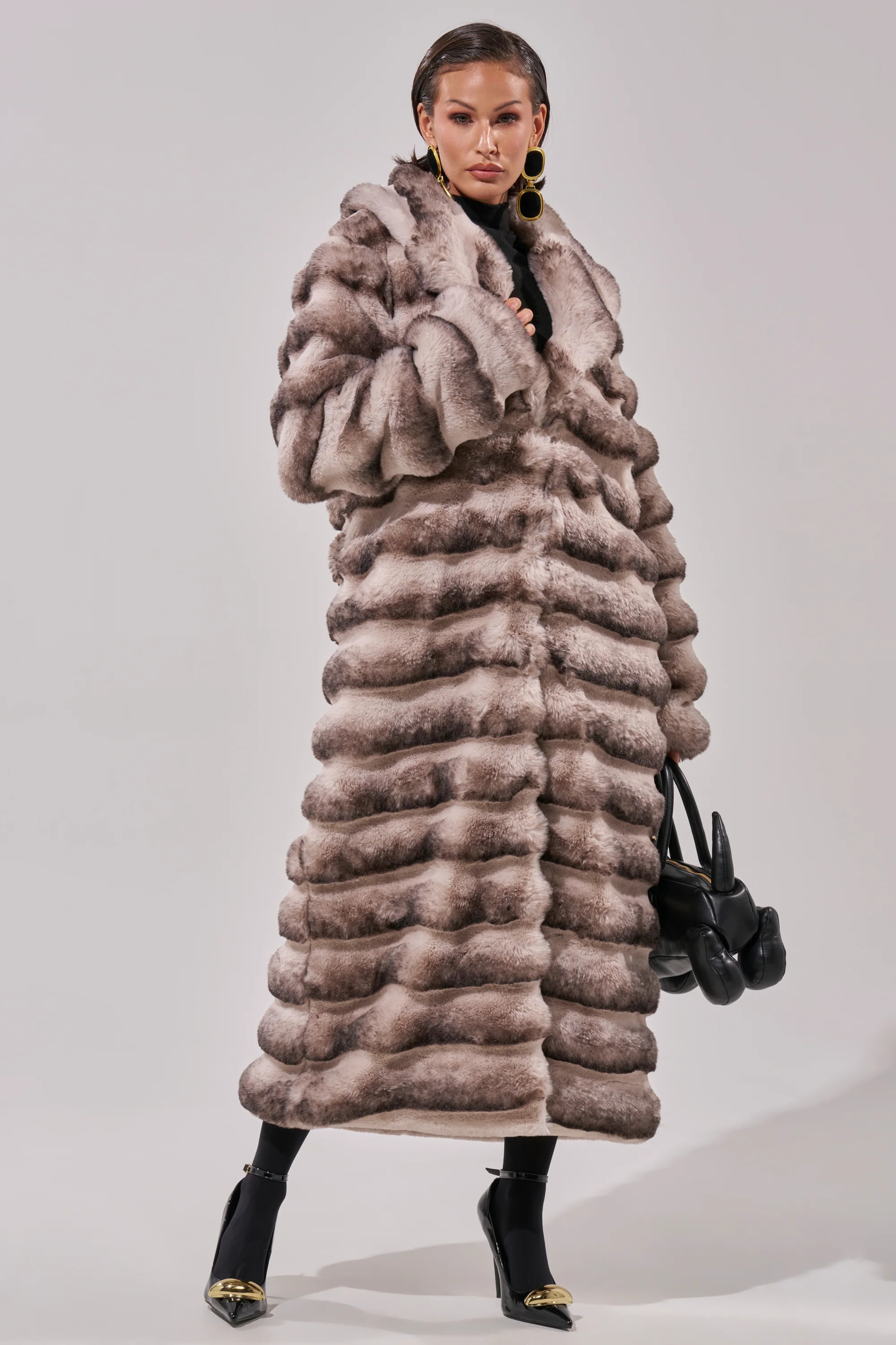 FAIRBANKS MAXI FAUX FUR | AKIRA