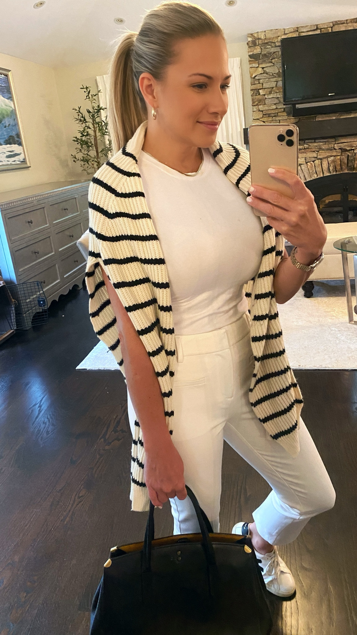 Striped sweater striped pullover 

#LTKunder100 #LTKstyletip