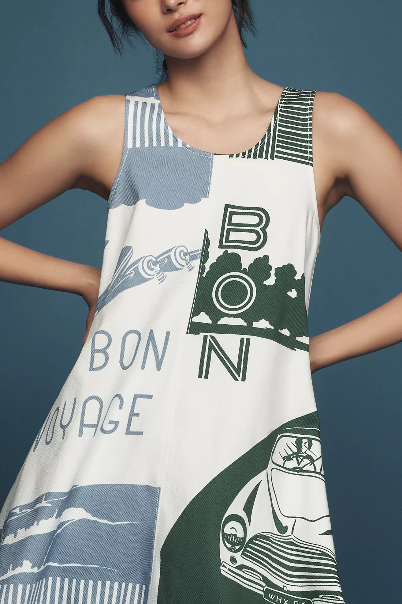 The Keiko Mini Dress by Maeve | Anthropologie (US)