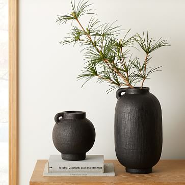 Deco Terracotta Handled Vase | West Elm (US)