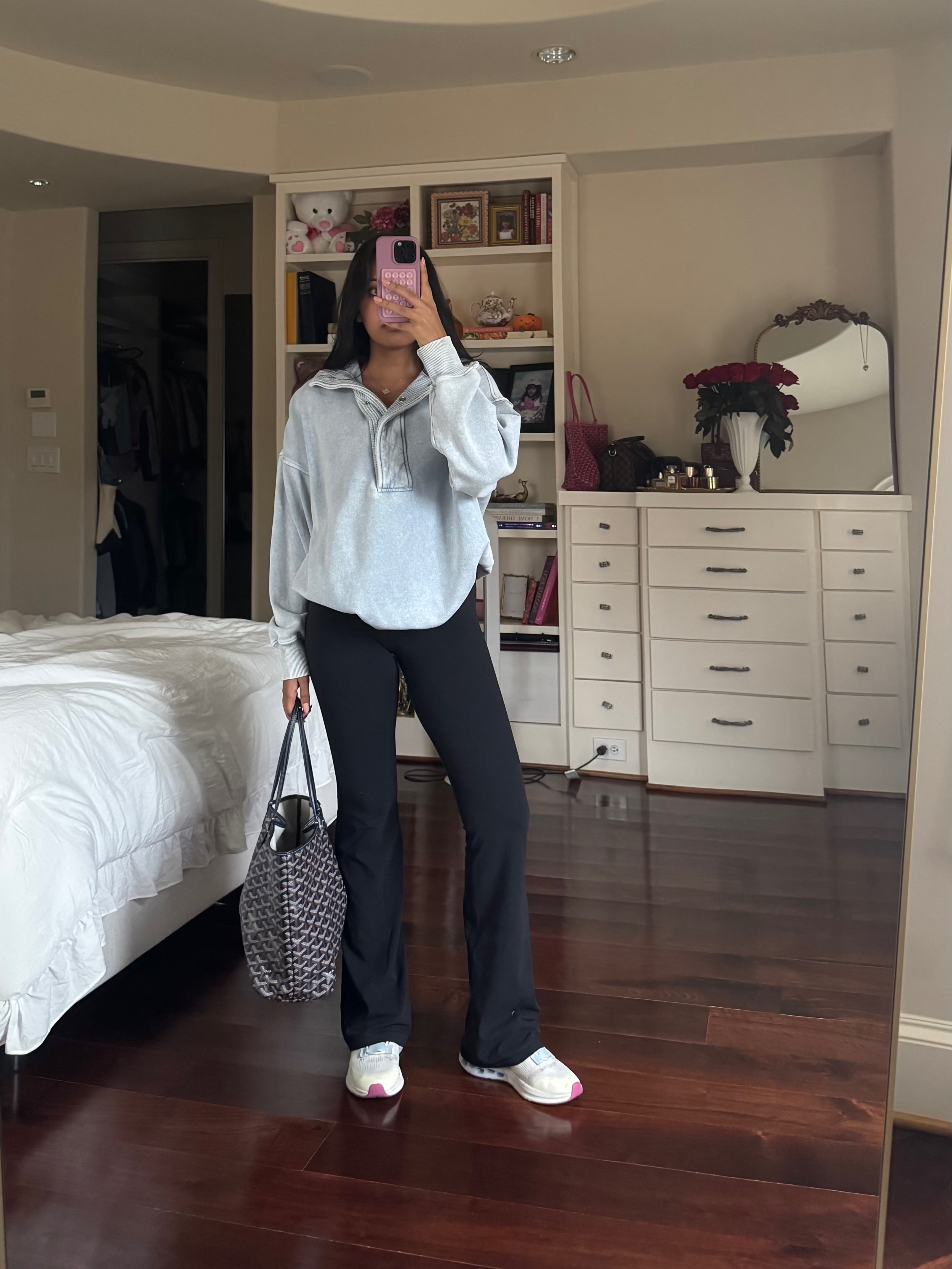 Comfy outfit idea. Aerie Popover Polo Sweatshirt #outfit #fit #OOTD #comfyoutfits #outfitinspo #outfitideas #outfitinspiration 

 

#LTKActive #LTKStyleTip #LTKFitness