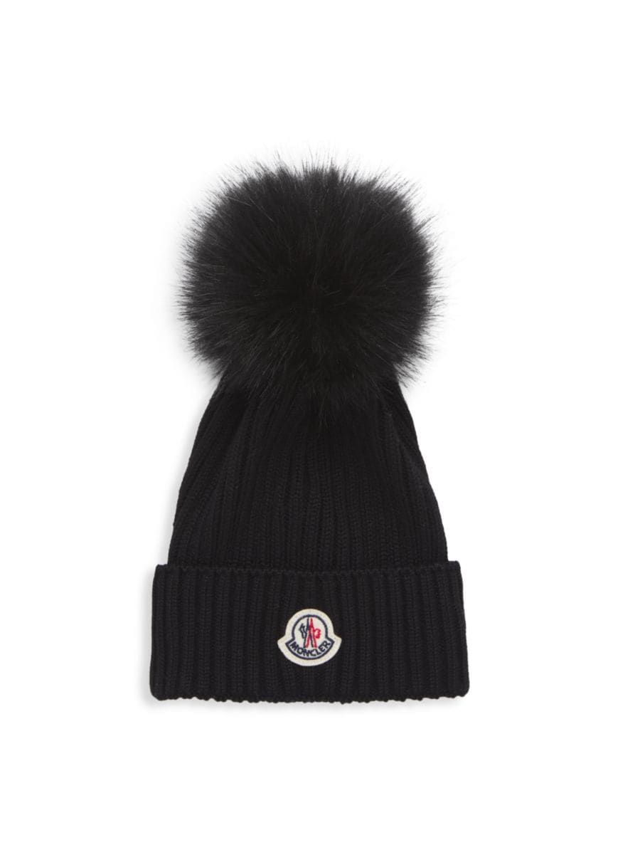 Girl's Pom-Pom Beanie | Saks Fifth Avenue