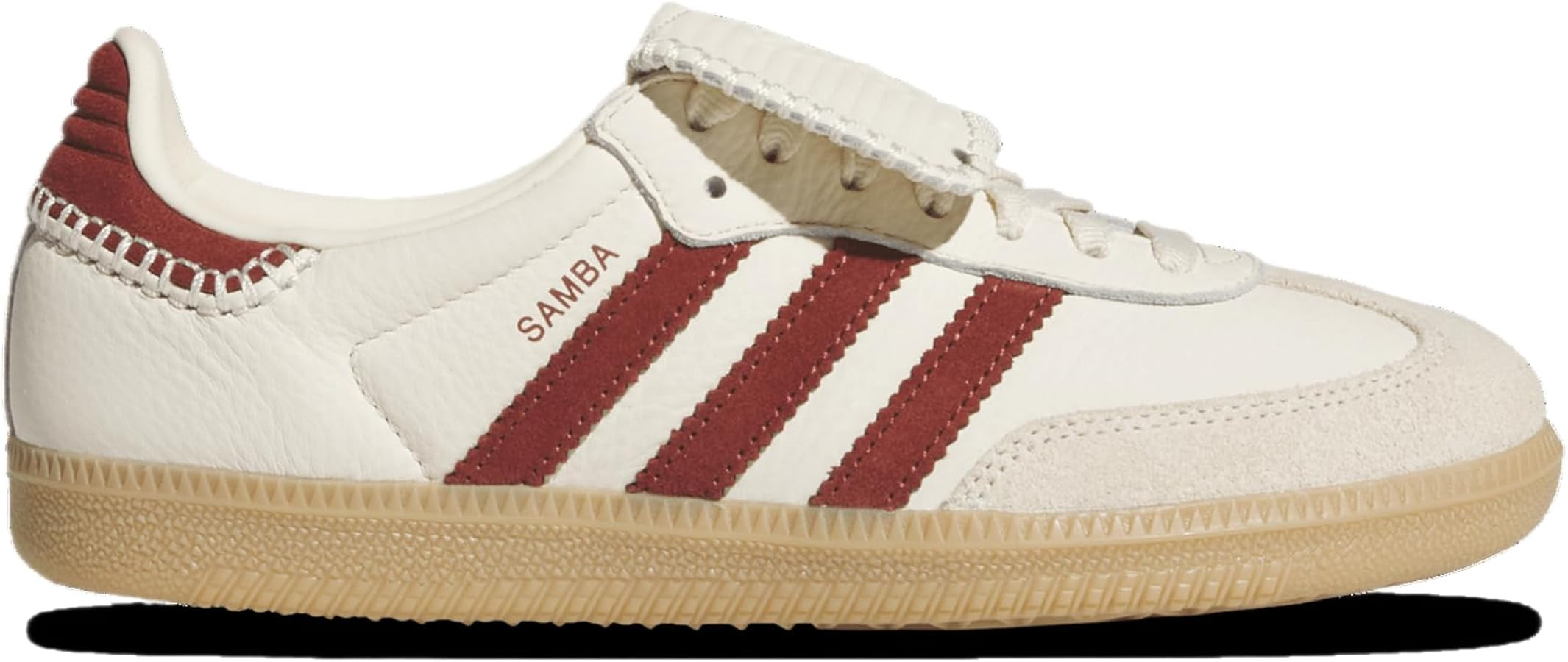 Adidas Orininals Samba - Lengua larga para mujer (JS3541, rubí preamado/blanco maravilloso, dora... | Amazon (US)