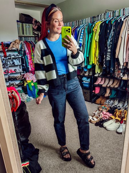 Yesterdays ootd
Tank - medium - Maurice’s 
Cardigan - Francesca’s 
Jeans - H&M
Sandals - target 
Earrings - Francesca’s 

#LTKSeasonal #LTKstyletip #LTKfindsunder50