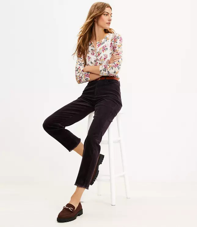 Straight Corduroy Pants | LOFT