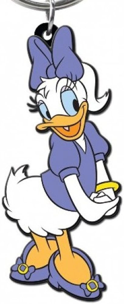 Daisy Duck - Disney - Rubber Keychain | Amazon (US)