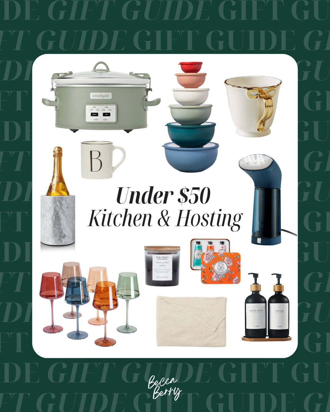 Kitchen and hosting finds for under $50 🤍

#LTKHoliday #LTKHome