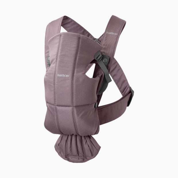Babybjörn Baby Carrier Mini in Dark Purple Cotton | Polyester | Babylist
