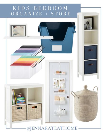 Organize your kids bedroom with these storage and organization  items, including toy shelves, seagrass storage baskets, hanging shelves, mesh bags, floating shelves, toy bins, and more. Coastal style home decor.

#LTKfamily #LTKhome #LTKkids