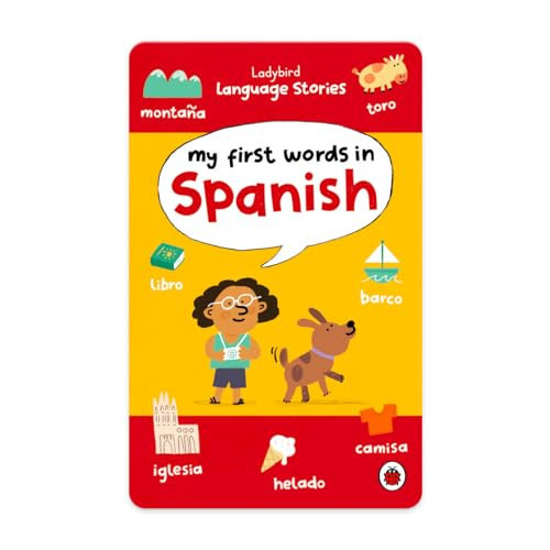 Yoto Ladybird Language Stories: My First Words in Spanish – Kids Audio Card for Use with Player & Mini All-in-1 Audio Device, Educational Screen-Free Listening with Interactive Learning, Ages 5+ | Amazon (US)