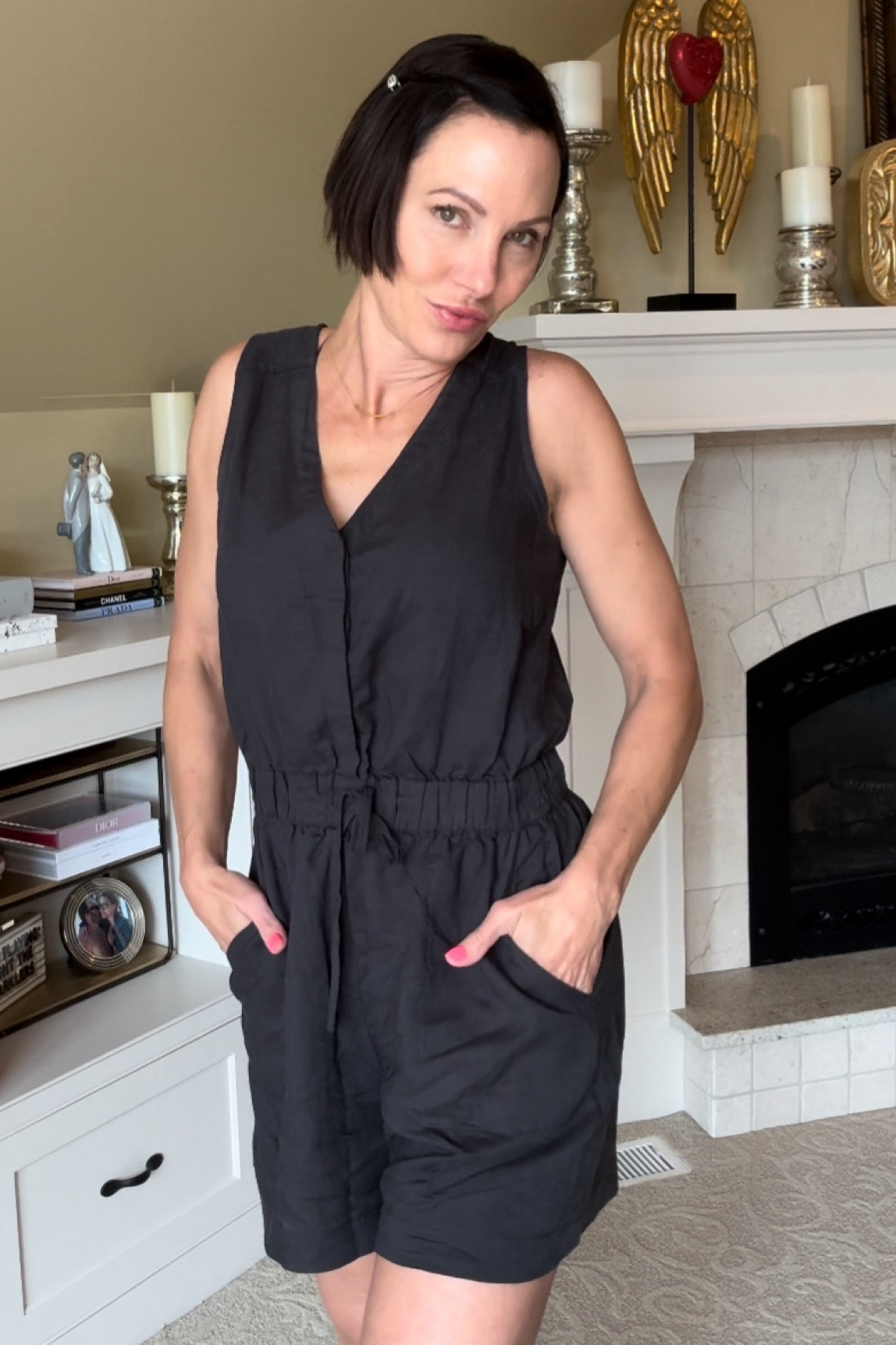 Absolutely loving this romper from splendid! So comfy and the perfect length. Wearing size small. 

#LTKStyleTip #LTKOver40 #LTKBacktoSchool