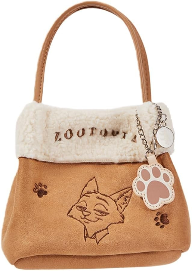 MINISO Disney Zootopia Patchwork Crossbody Bag - Adult Versatile Texture Shoulder Bag for Daily C... | Amazon (US)