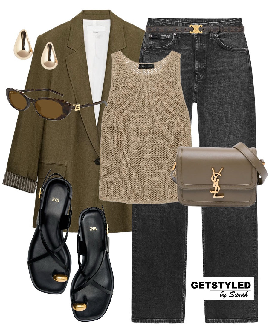 6 spring looks with khaki 🫒

#springstyle #khaki #blazer #jeans 

#LTKshoes #LTKspring #LTKstyletip