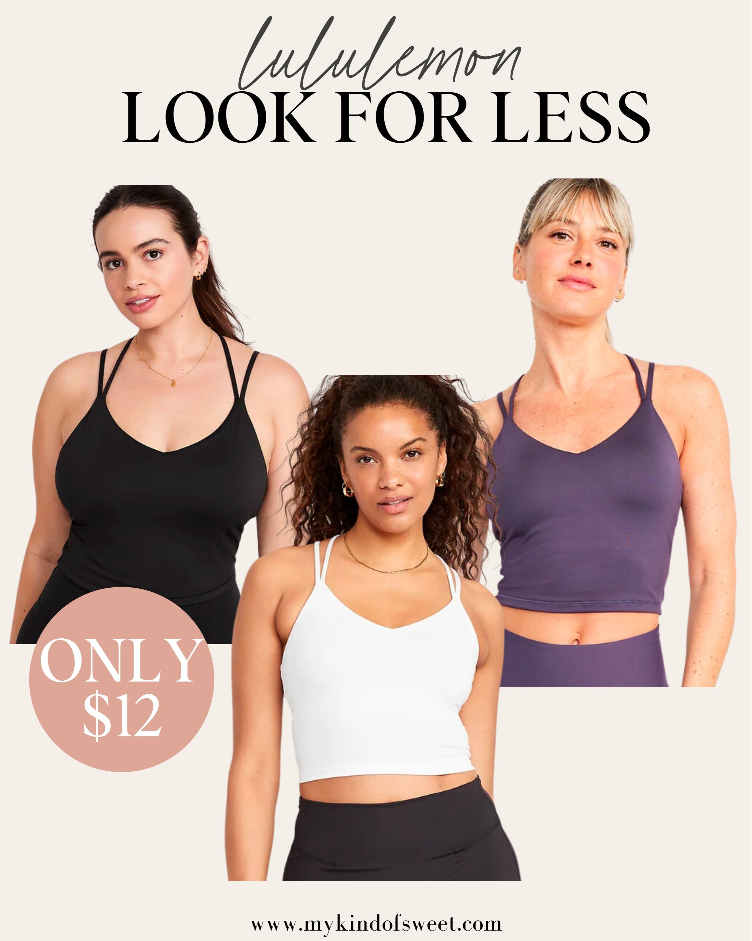 These Old Navy sport bra tops are only $12 right now!

#LTKstyletip #LTKfindsunder50 #LTKfitness