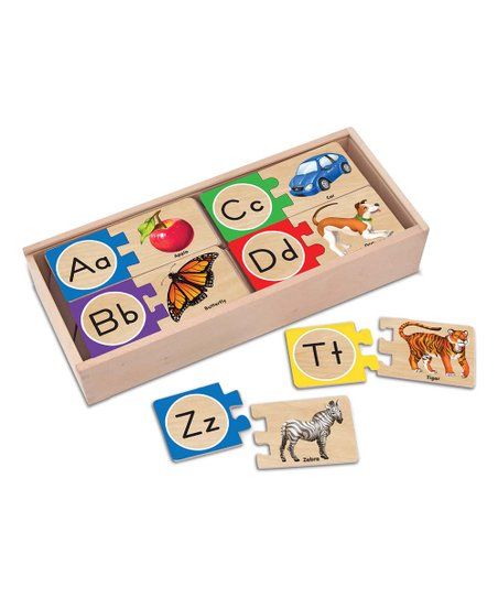Melissa & Doug Self-Correcting A to Z Letter Puzzles | Zulily
