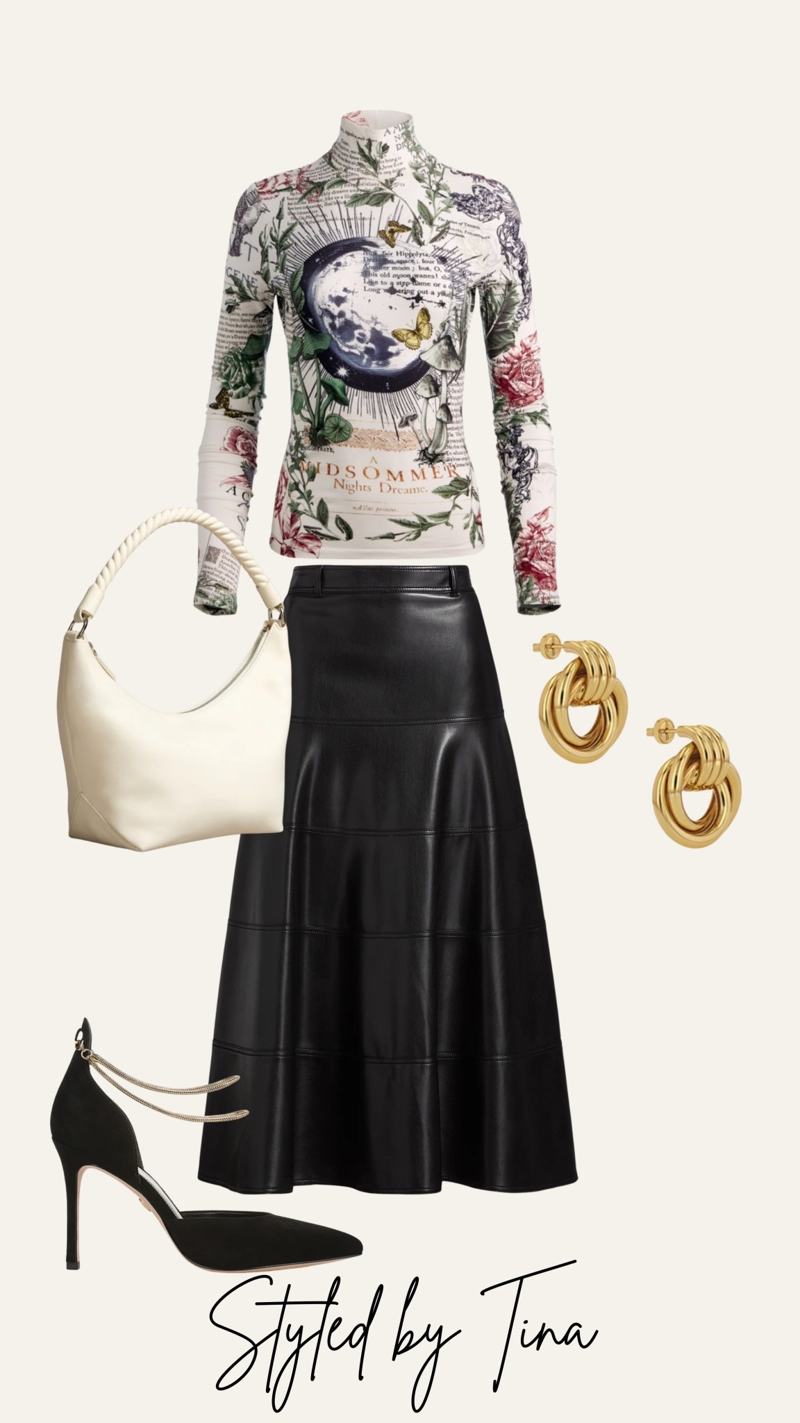 This outfit is seriously so fun! The top is from Alice & Olivia & the detail is stunning. This leather skirt is so versatile & perfect for fall fashion ✨

Style tips - Outfit inspo - Fall fashion - Trendy fashion - Fall fashion - Outfit ideas - Leather skirt - Fall bag - Fall looks 

#LTKStyleTip #LTKSeasonal #LTKWorkwear