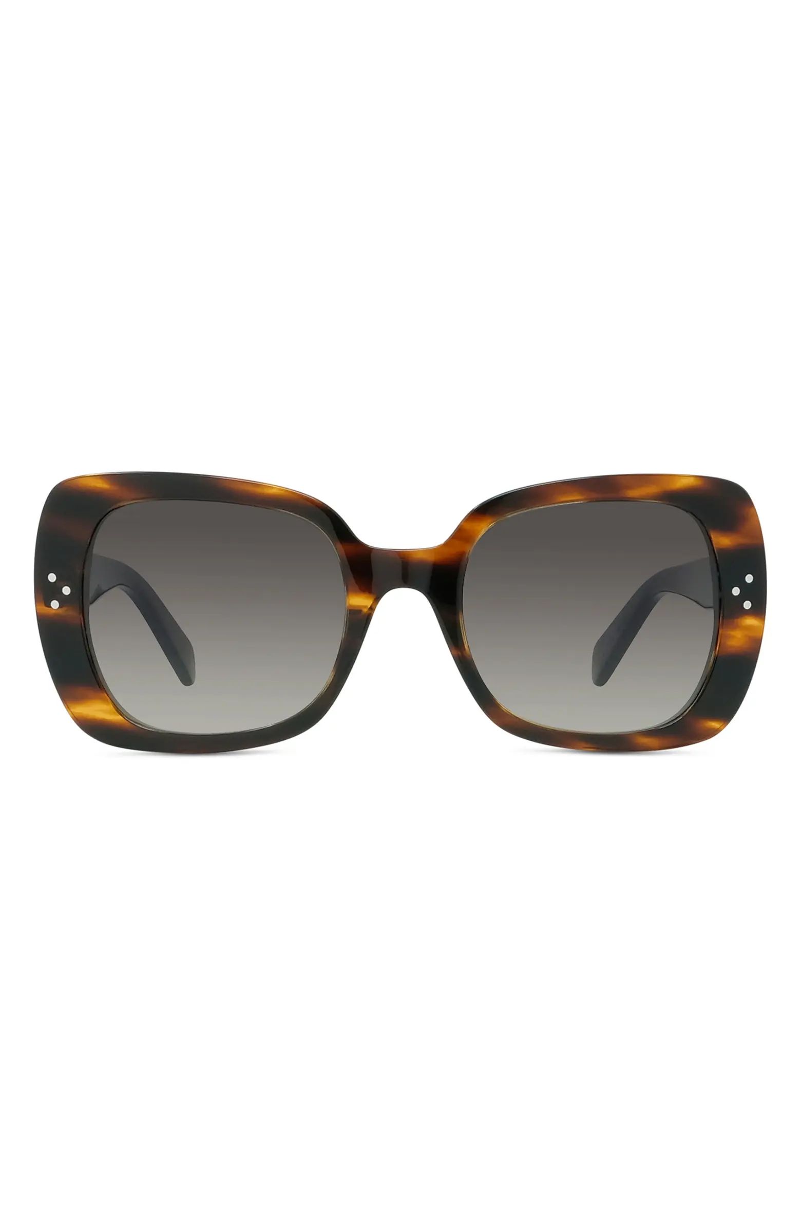 54mm Rectangular Sunglasses | Nordstrom