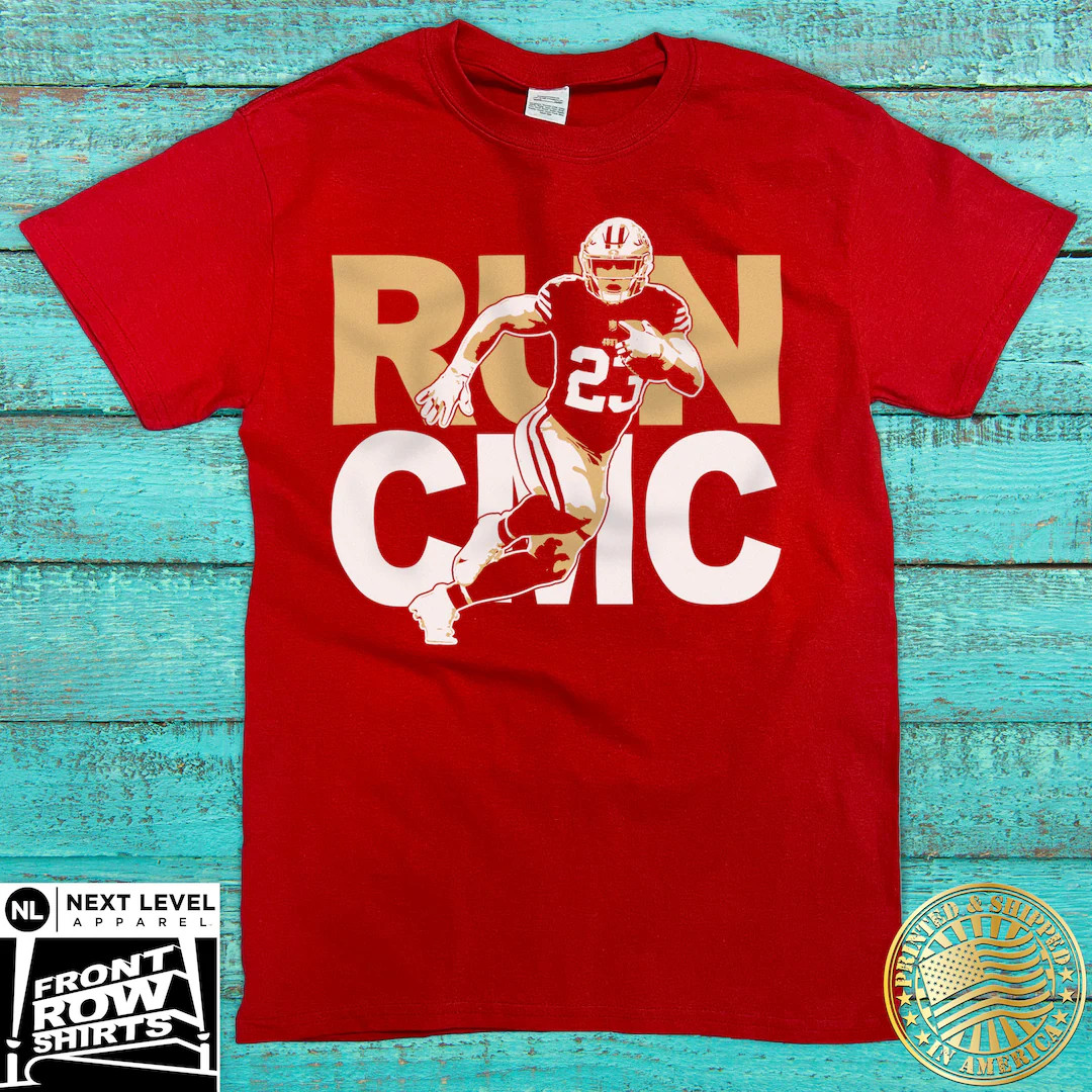 San Francisco 49ers Christian Mccaffrey run Cmc T-shirt - Etsy | Etsy (US)