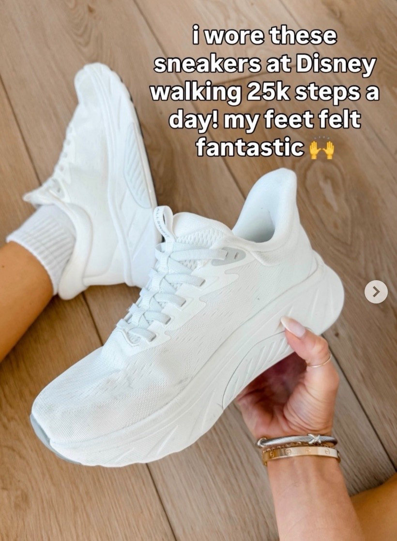 The BEST sneakers for travel or long walks. I wore these at Disney and they are incredibly comfortable to walk in all day! 

#LTKootd #LTKmomlife #LTKTravel