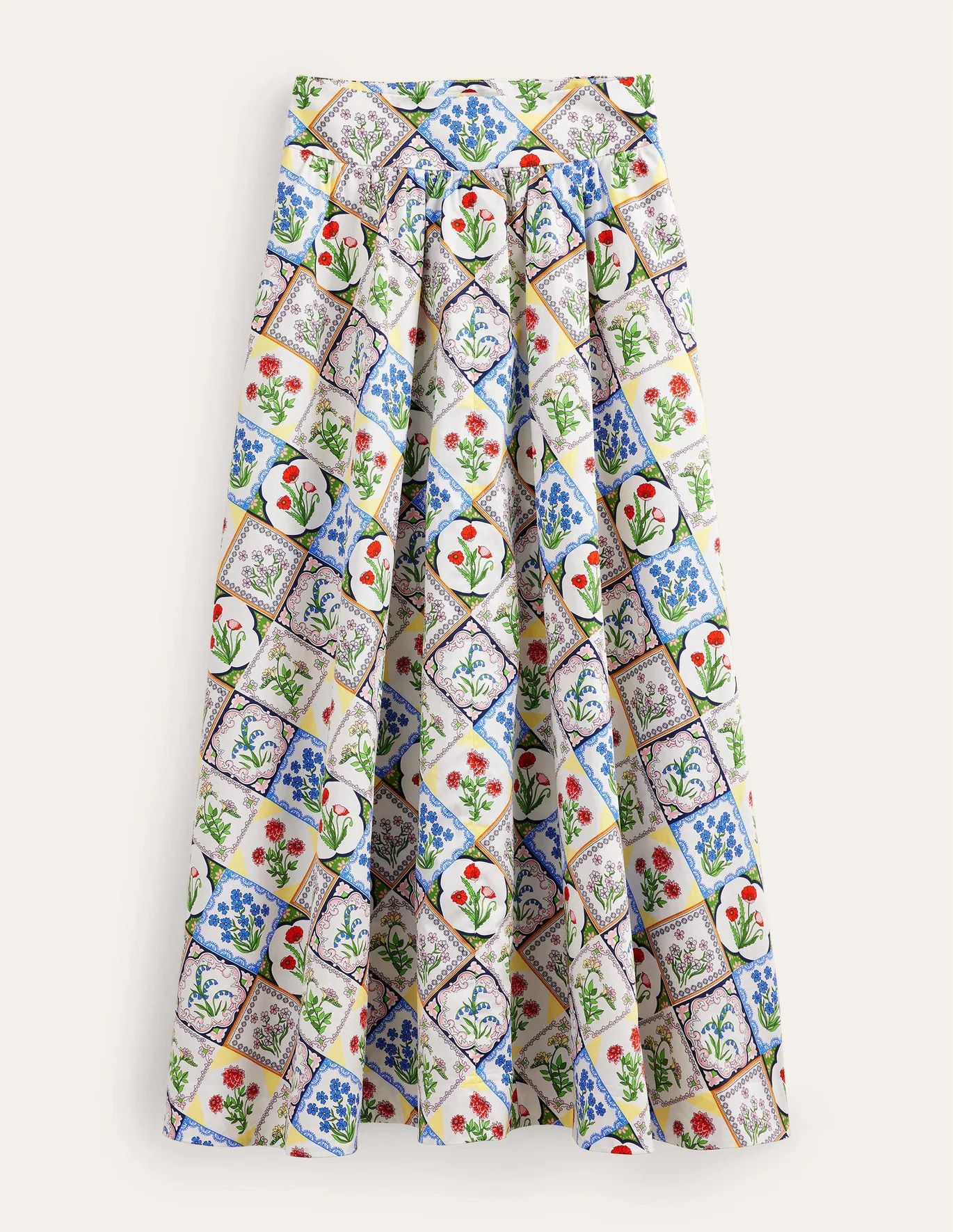 Full Printed Maxi Skirt | Boden (US)
