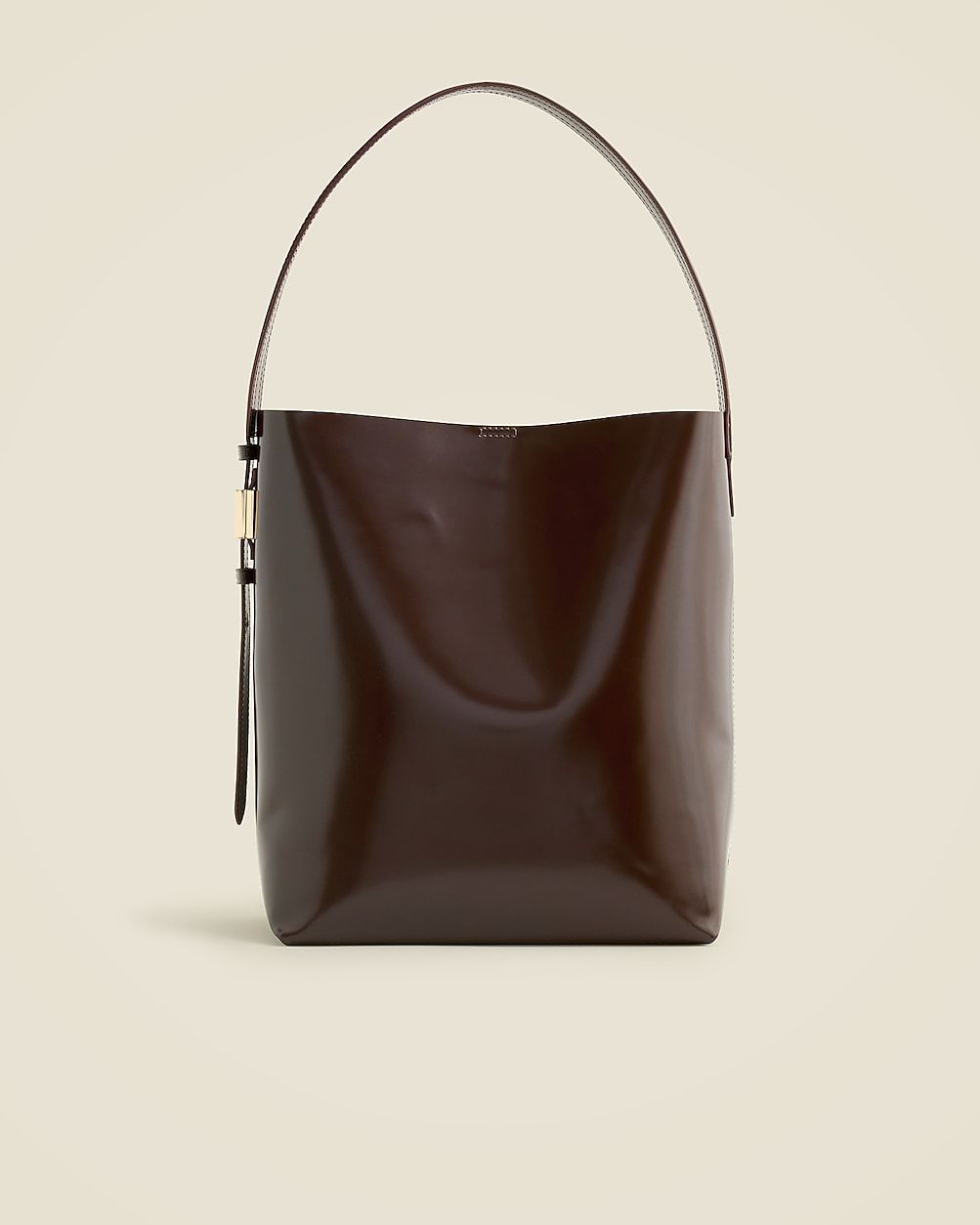 Edie bucket bag in Italian leather | J. Crew US