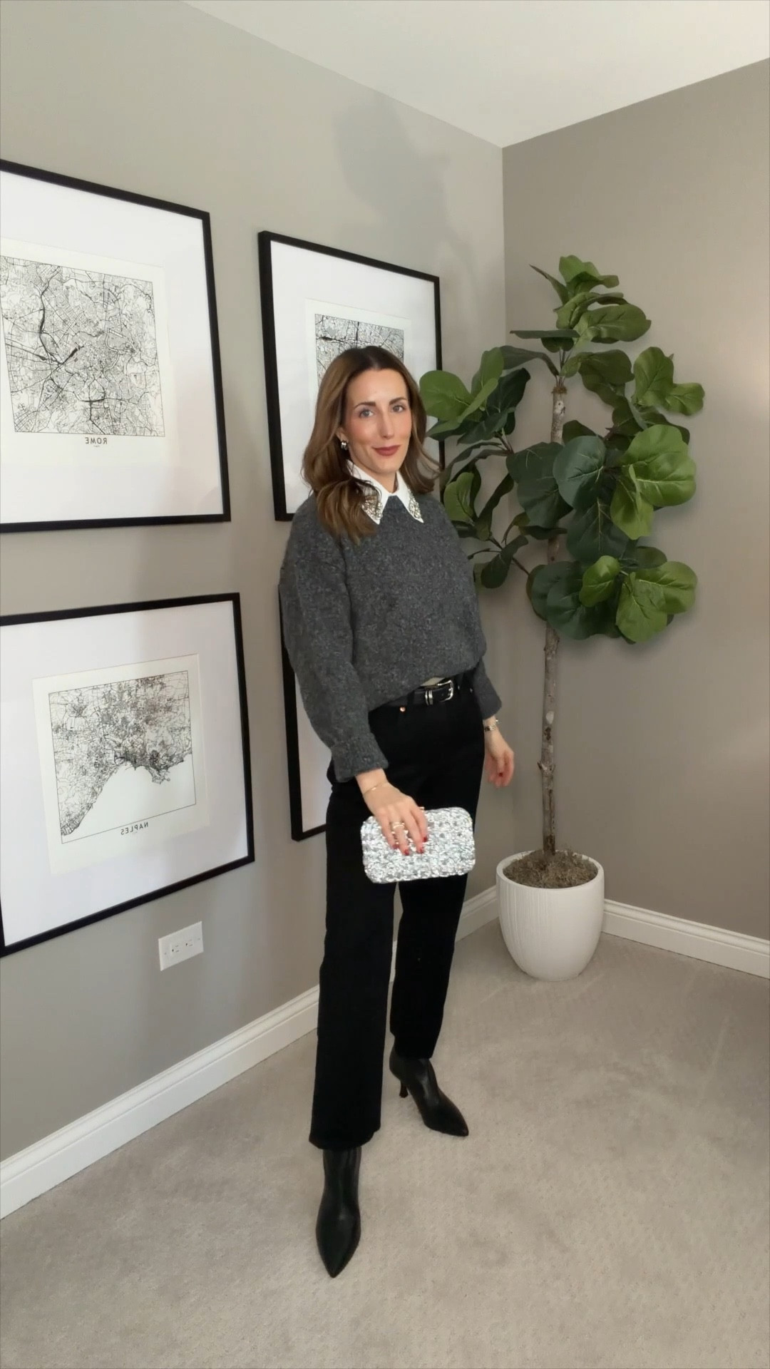 How to style an oversized sweater this winter season versus just wearing it! 

#LTKootd #LTKPetite