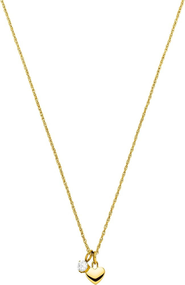 Purelei® Brave Necklace – 18K Gold plated stainless steel jewelry – Waterproof chain with he... | Amazon (US)