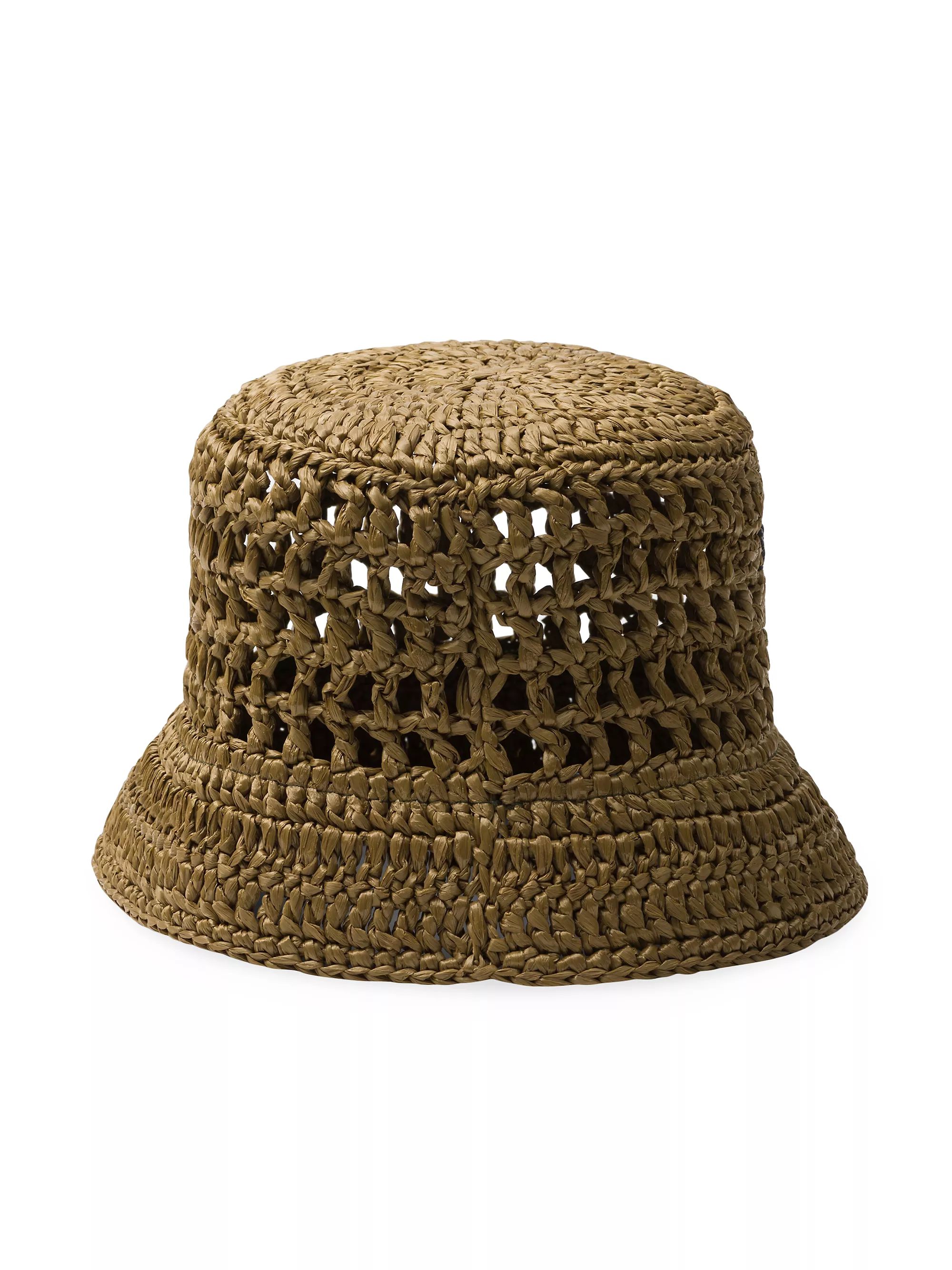 Woven Fabric Bucket Hat | Saks Fifth Avenue