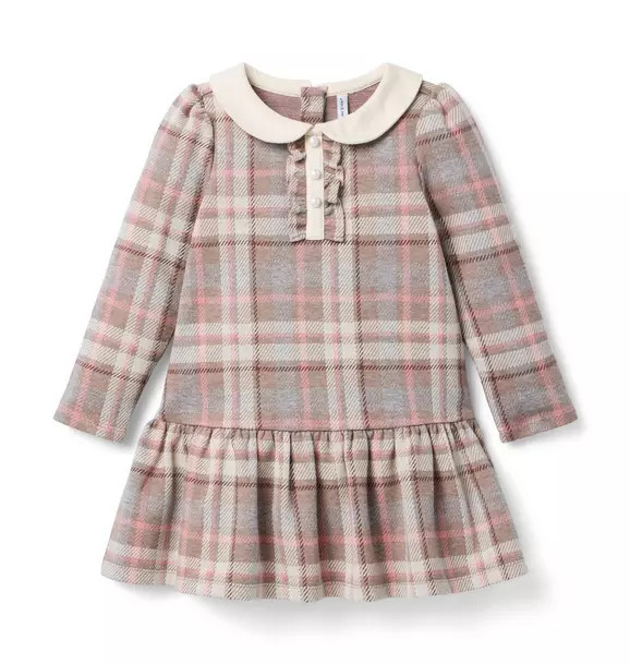 Plaid Jacquard Dropwaist Dress | Janie and Jack