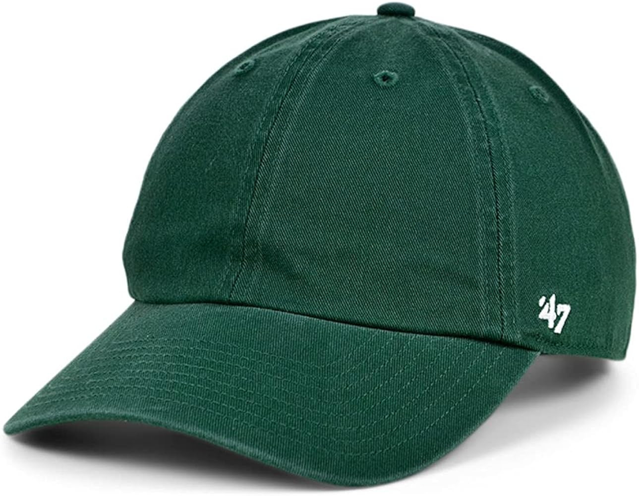 '47 Blank Classic Clean Up Cap, Adjustable Plain Baseball Hat for Men and Women | Amazon (US)
