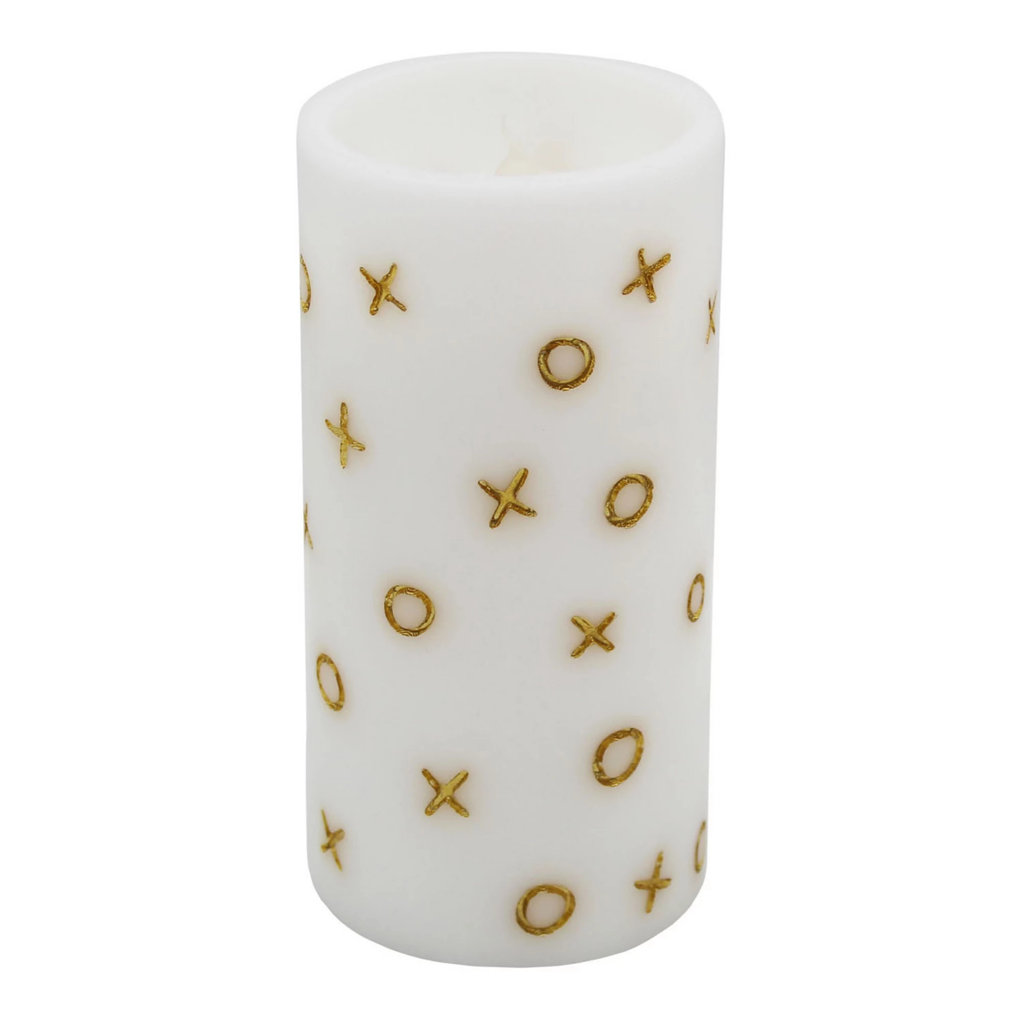 Celebrate Together Valentine's Day Tall White XO LED Pillar Candle | Kohl's