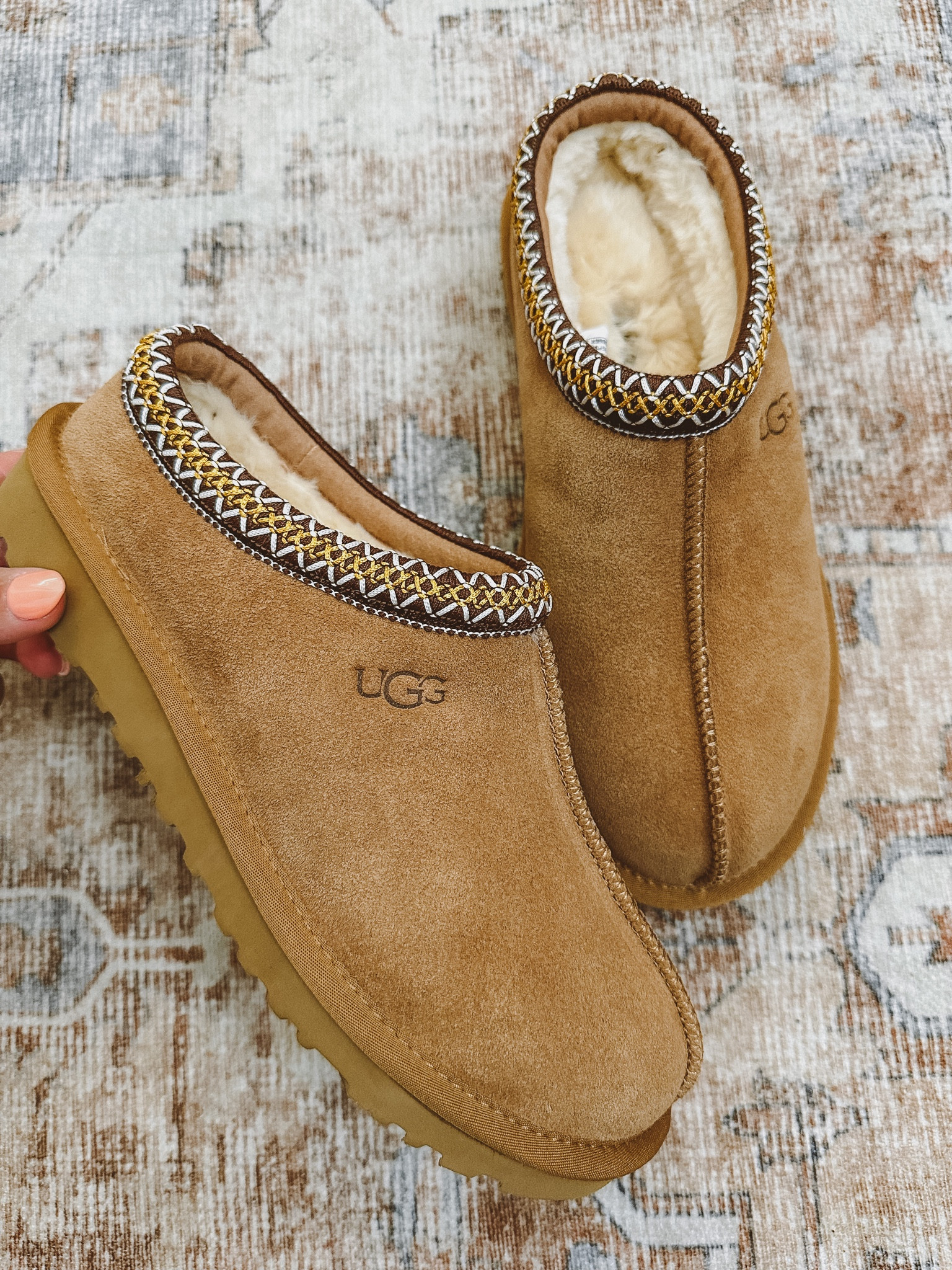 Ugg Tasman Slippers that look identical to the ones I bought! (Product image for link is different but will take you there) 🤎 #uggs #uggslippers #uggtasman

#LTKSeasonal #LTKfindsunder50 #LTKshoecrush