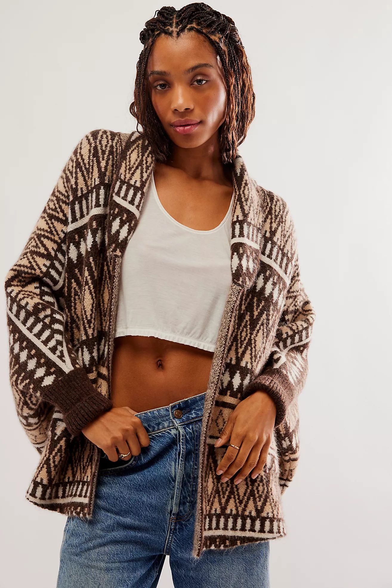 Hot Cocoa Knit Poncho | Free People (Global - UK&FR Excluded)