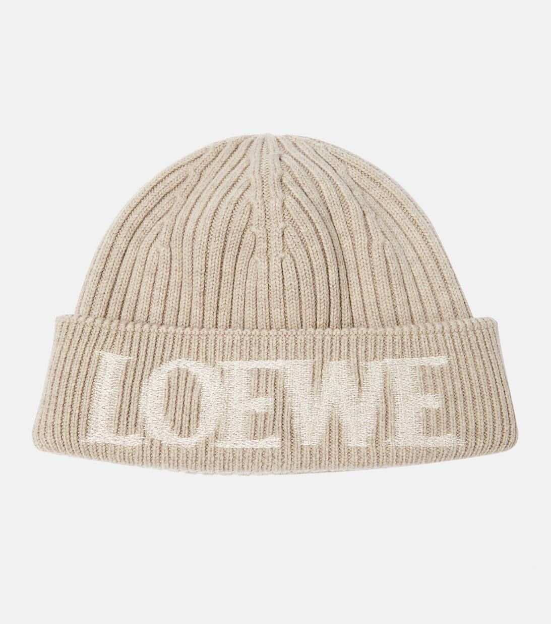 Logo ribbed-knit wool beanie | Mytheresa (UK)