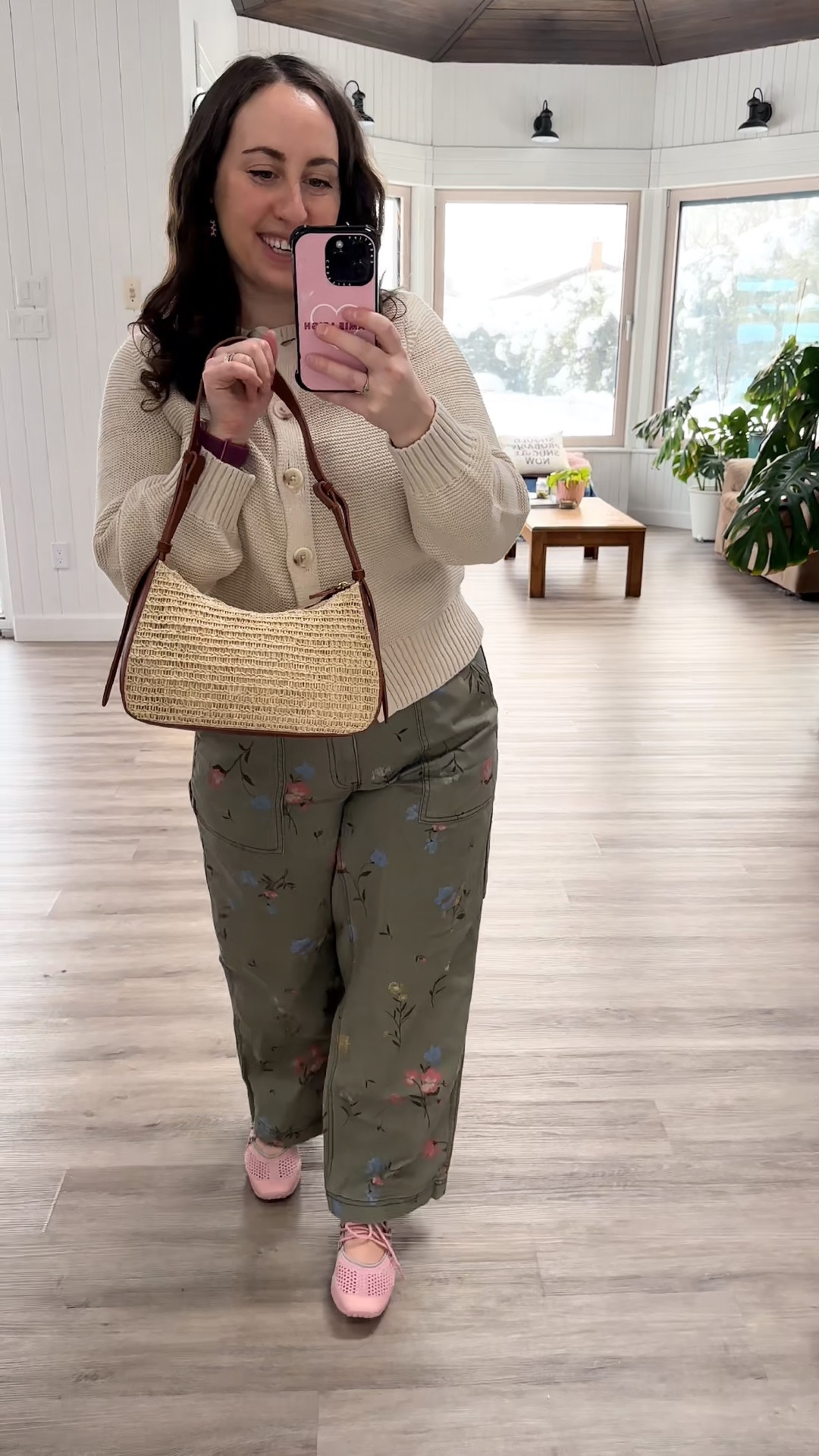 Such a cute little woven bag from Old Navy! I picked this up with my recent spring order (which also included the whole outfit I’m wearing!) and absolutely love it! Tons of room and I love a shoulder bag! 

#LTKootd #LTKSeasonal #LTKstorytime