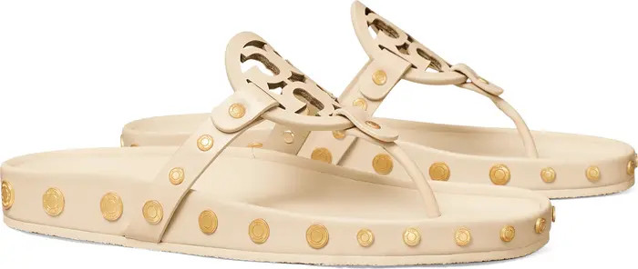 Tory Burch Miller Cloud Coin Sandal | Nordstrom | Nordstrom