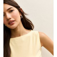 Women's Light Yellow Slash Neck Vest Top New Look | New Look (UK)